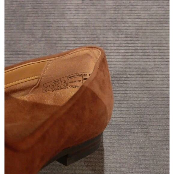 Vionic Women's Willa II Suede Slip-On Loafer Size 6 Brown Suede - Arch Support - Picture 9 of 9